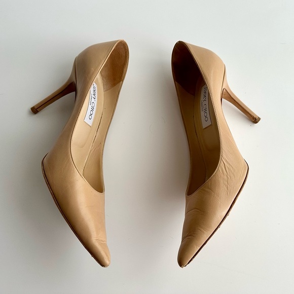 Jimmy Choo Tan Heels - Picture 6 of 13